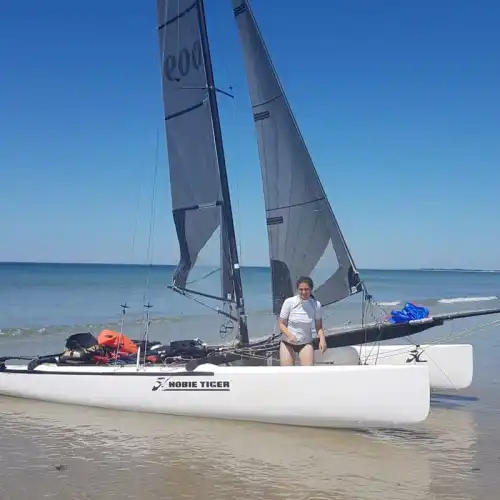 Formula 18 for sale - (Hobie Cat Tiger) Bretagne / Étel